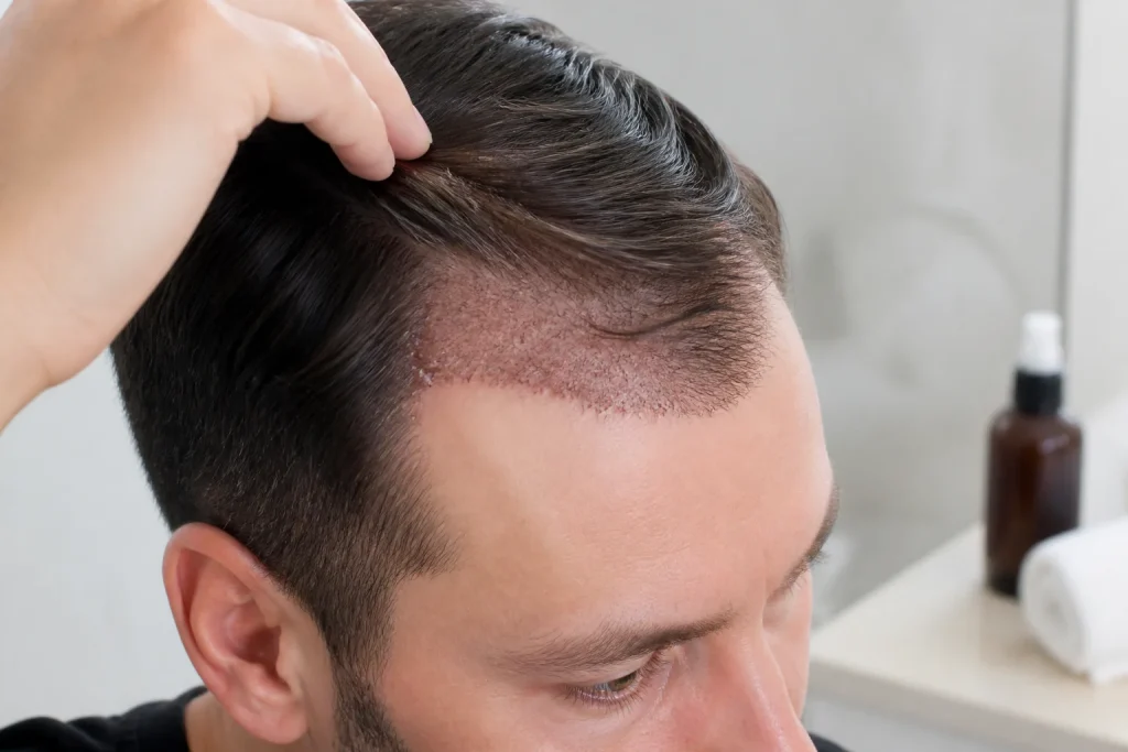 is dandruff formation normal after hair transplantation 20260915 183936 003