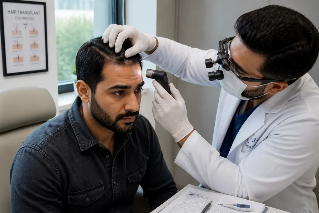is dandruff formation normal after hair transplantation 20260915 183954 004