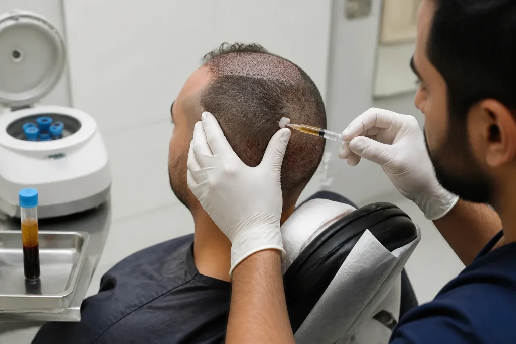 prp treatment after a hair transplant 20260915 183225 001