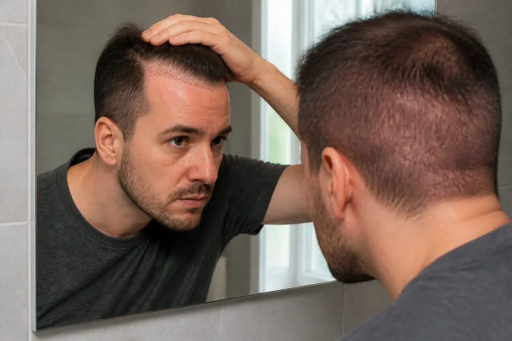post op fue hair transplant after 10 days 20260915 214429 001