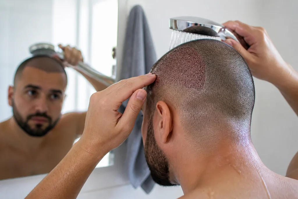 washing hair after hair transplant 20260915 191838 004