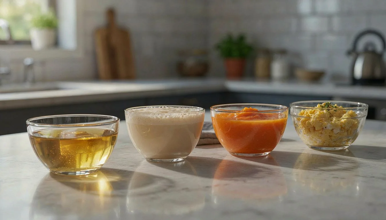 Dietary Stages: From Clear Liquids to Soft Foods