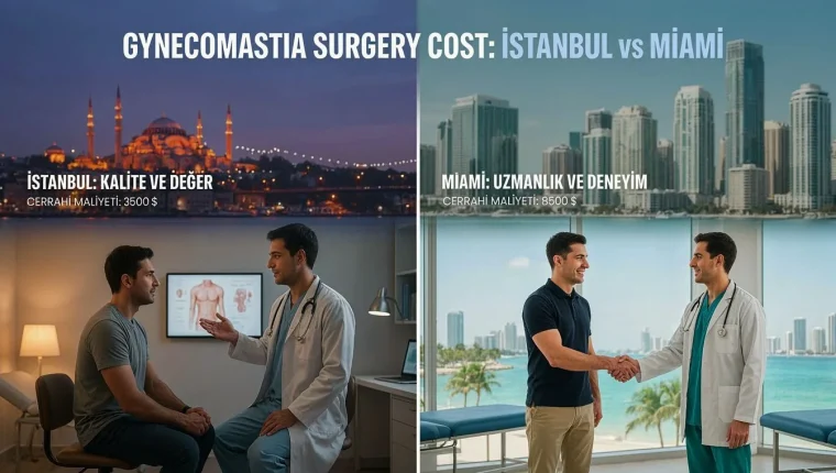 Istanbul vs Miami: Gynecomastia Surgery Cost
