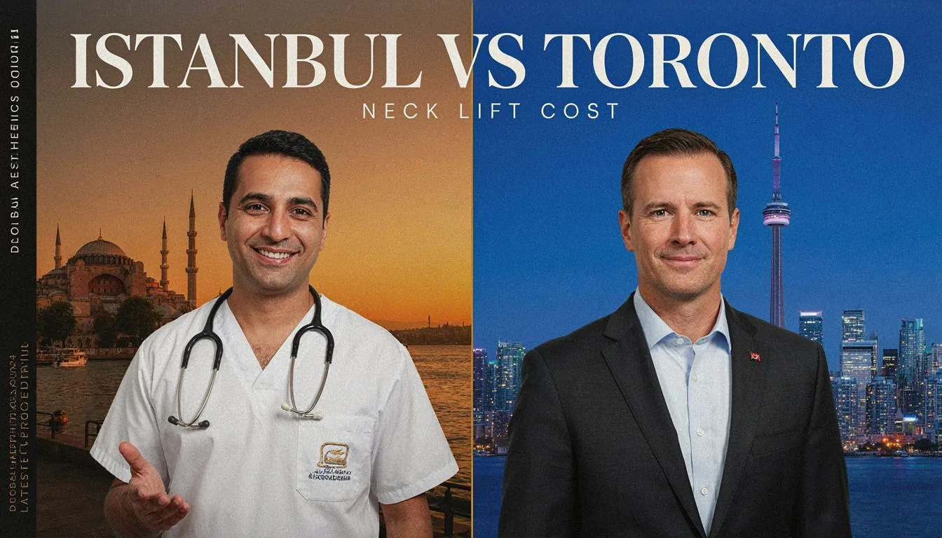 Istanbul vs Toronto: Neck Lift Cost