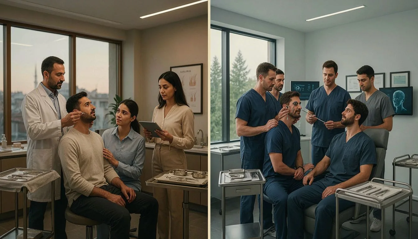 beard transplant Istanbul vs Vancouver cost – Istanbul vs Vancouver: Beard Transplant Cost