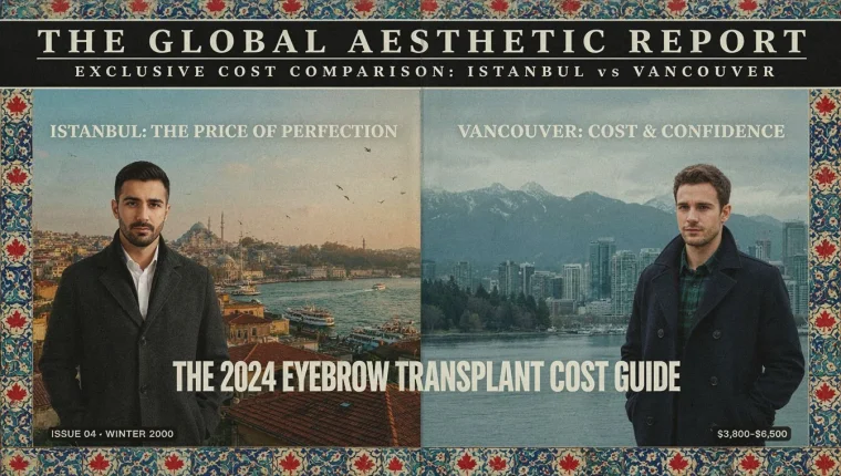 Istanbul vs Vancouver: Eyebrow Transplant Cost