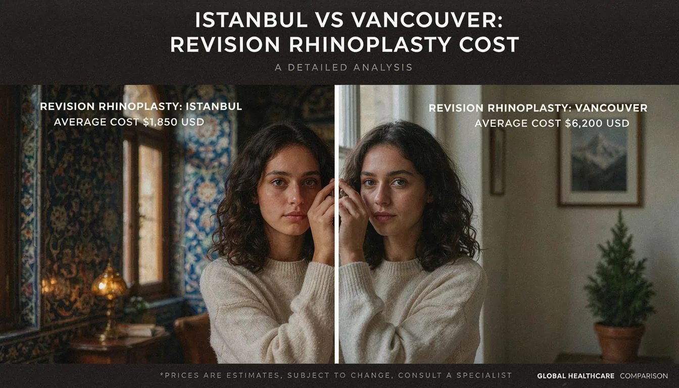 Istanbul vs Vancouver: Revision Rhinoplasty Cost
