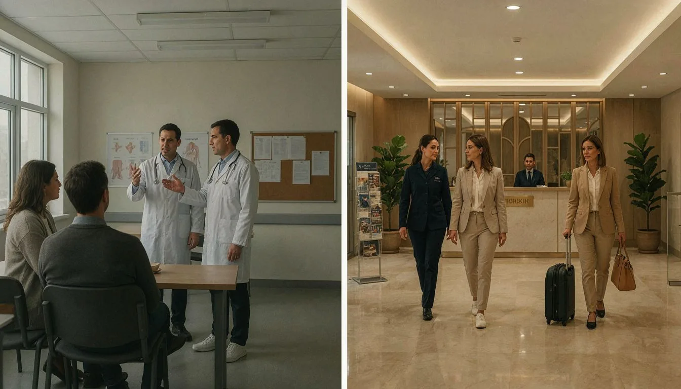 How Healthcare Systems Shape the Price Gap