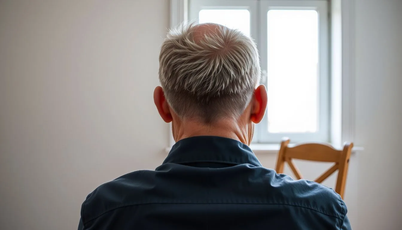 Balding Back of Head Male: Causes androgenetic Solutions