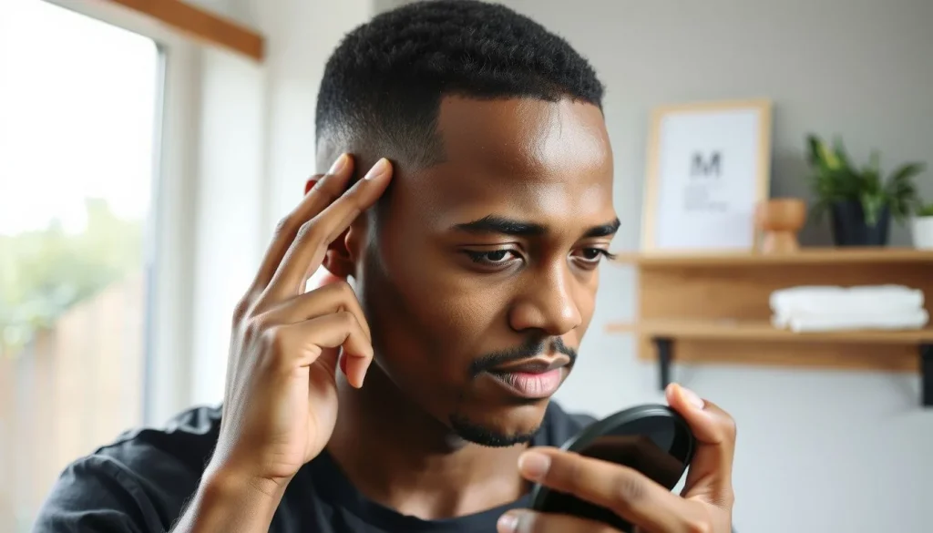 thinning hairline black male – Thinning Hairline in Black Men: Causes androgenic Care