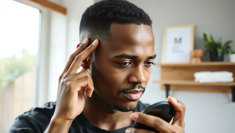 thinning hairline black male – Thinning Hairline in Black Men: Causes androgenic Care